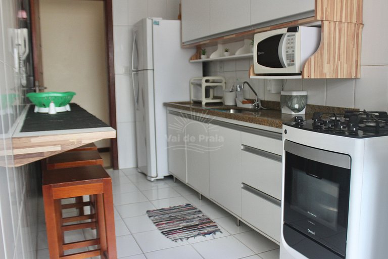 Apartamento aconchegante com 3 quartos na Prainha