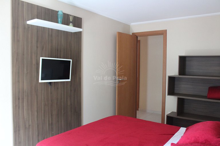 Apto 2 Quartos na Praia Grande – com Piscina