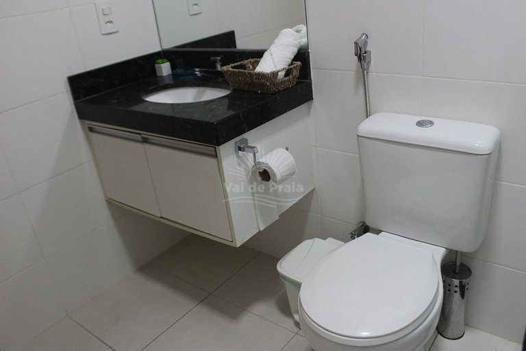 Apto 2 Quartos na Praia Grande – com Piscina