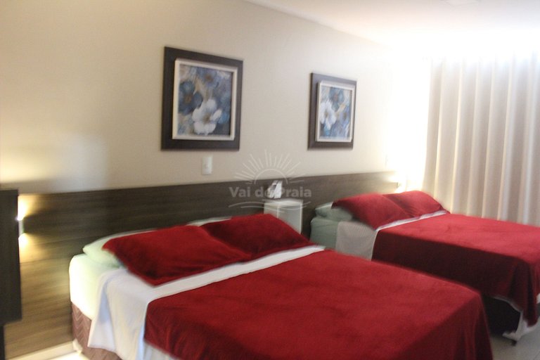 Apto 2 Quartos na Praia Grande – com Piscina