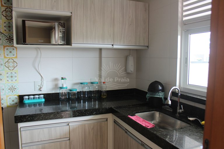 Apto 2 Quartos na Praia Grande – com Piscina