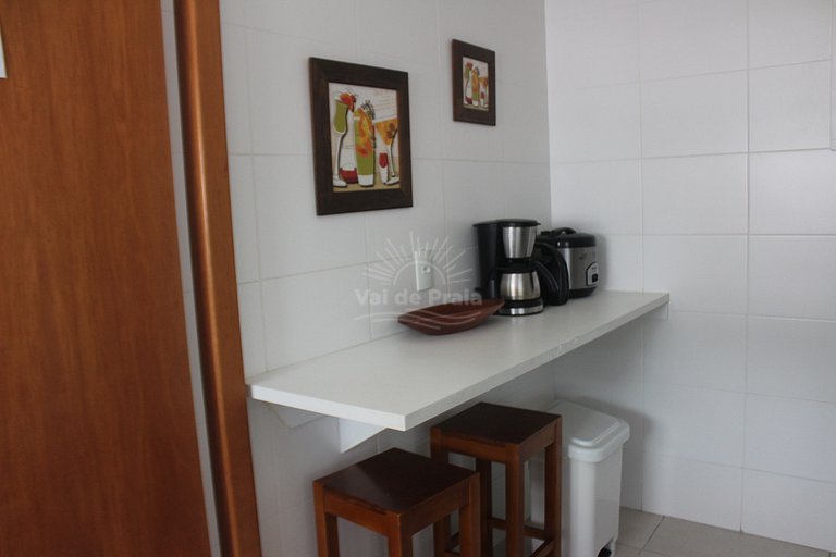 Apto 2 Quartos na Praia Grande – com Piscina