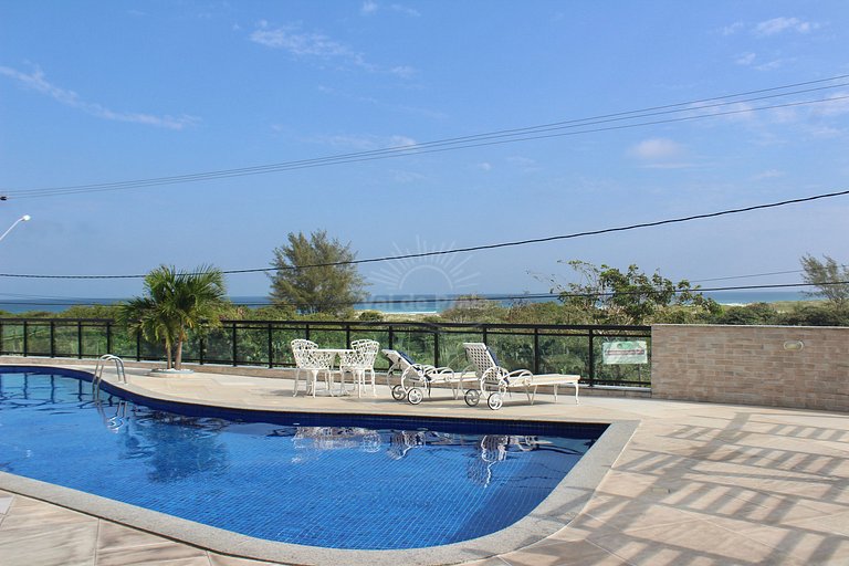 Apto 2 Quartos na Praia Grande – com Piscina
