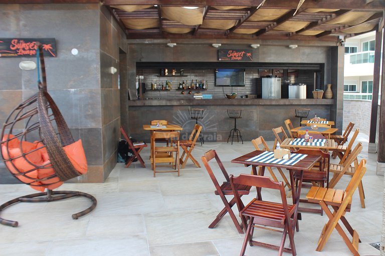 Apto 2 Quartos na Praia Grande – com Piscina