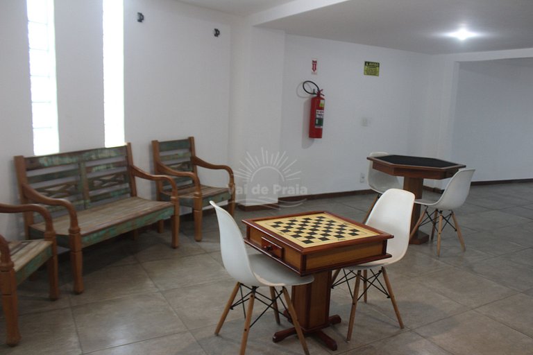 Apto 2 Quartos na Praia Grande – com Piscina