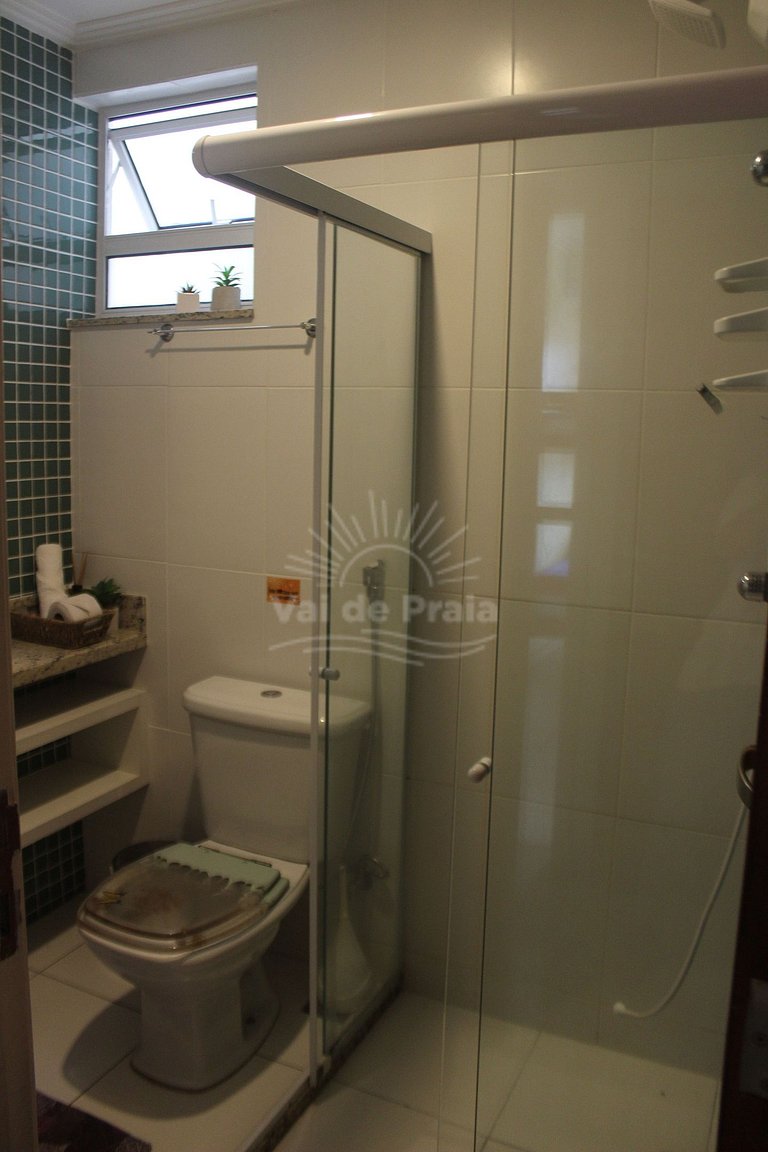 Apartamento de 2 quartos próximo à Praia do Forte – conforto