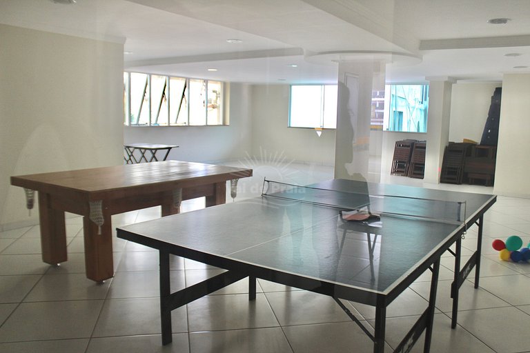 Apartamento de 2 quartos próximo à Praia do Forte – conforto