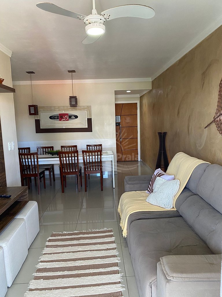 Apto 2 Quartos Pertinho da Praia do Forte – Conforto Garanti