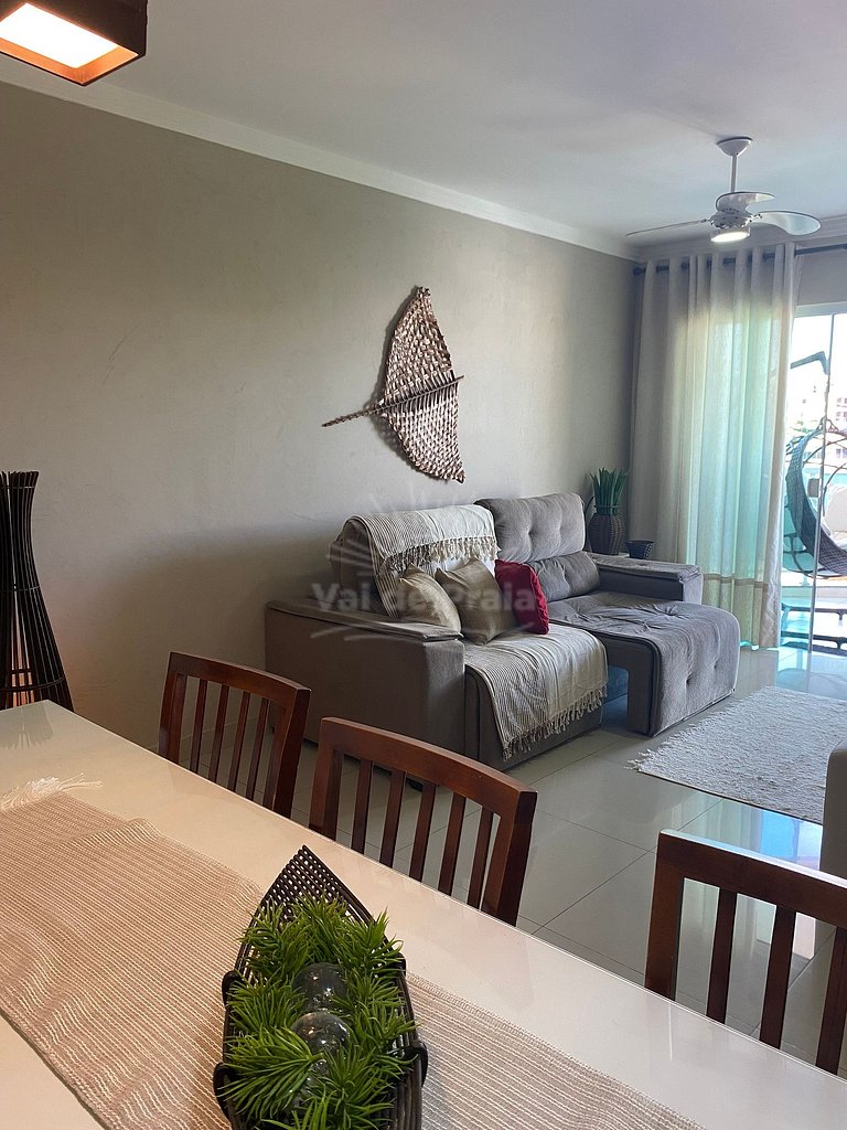 Confortável aconchegante, completo e pertinho da praia!
