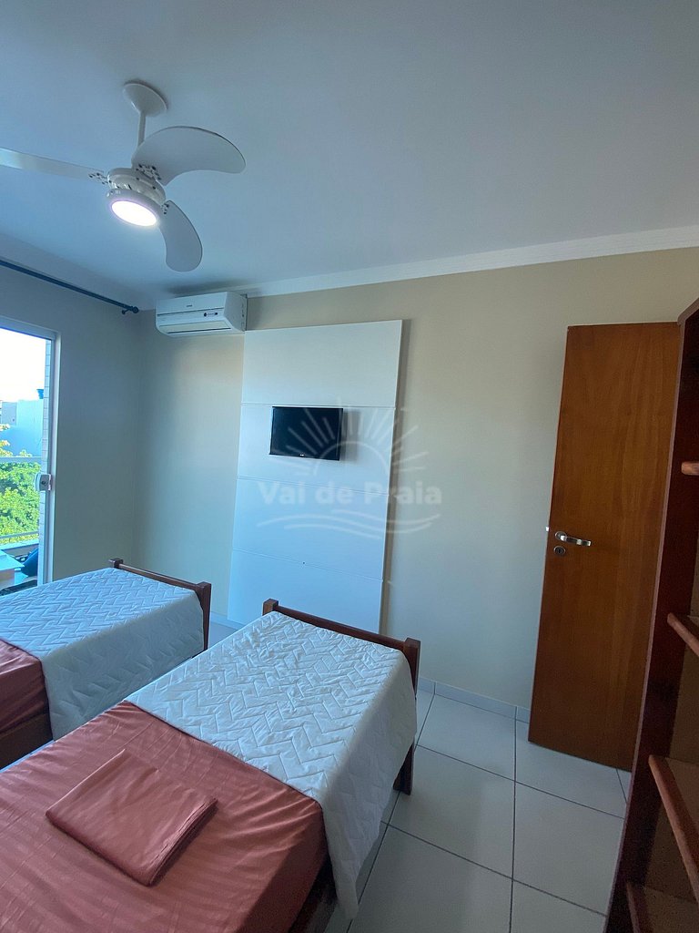 Apto 2 Quartos Pertinho da Praia do Forte – Conforto Garanti