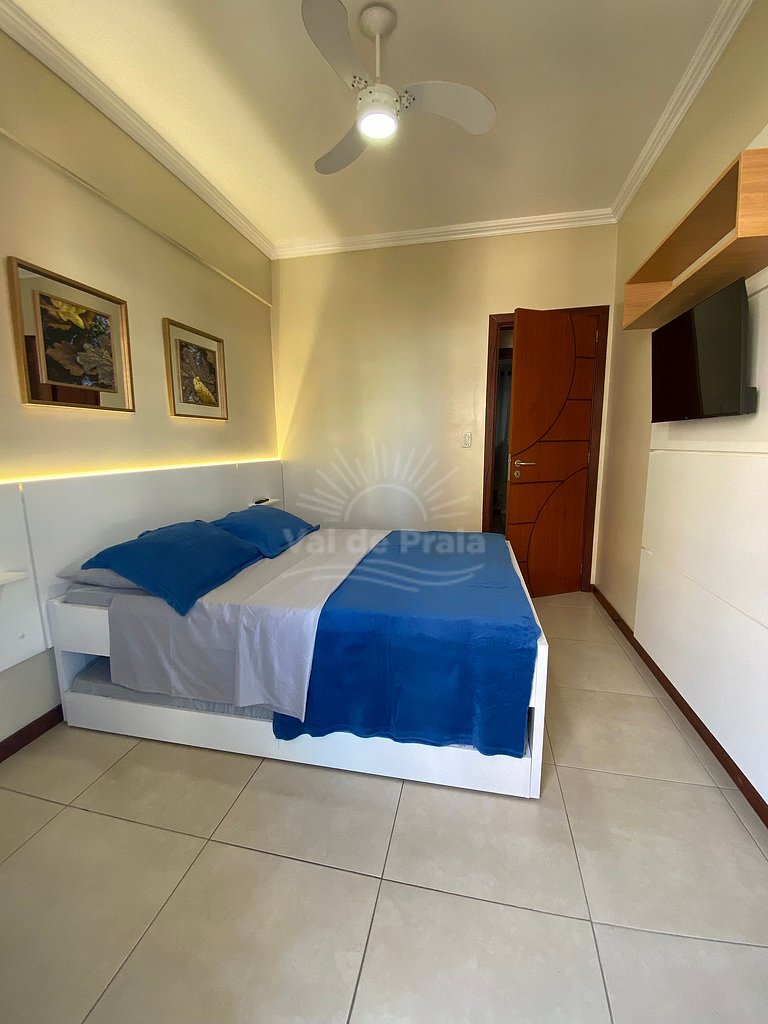 Apartamento aconchegante com 3 quartos na Prainha