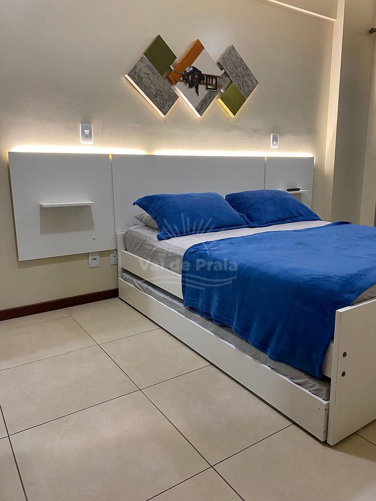 Aconchegante 3 quartos na Prainha