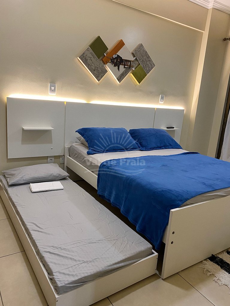 Apartamento aconchegante com 3 quartos na Prainha