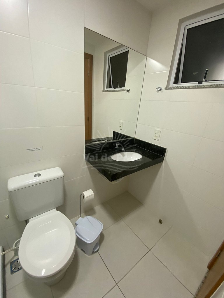 Apartamento com vista para o mar em condomínio