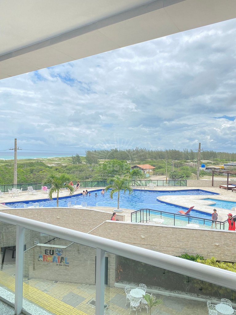 Apto Vista para o Mar em Condomínio