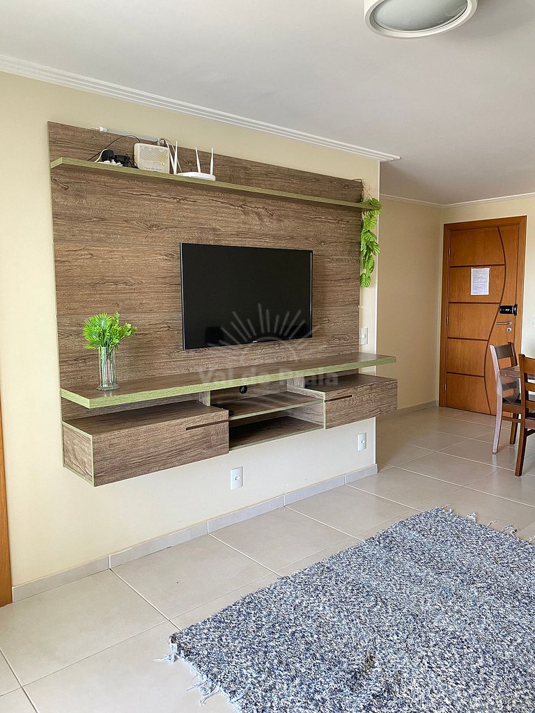 Apartamento com vista para o mar em condomínio