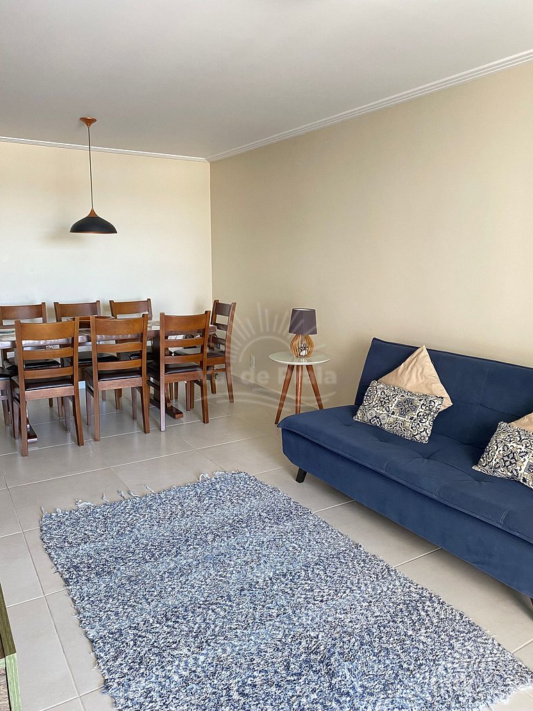 Apartamento com vista para o mar em condomínio