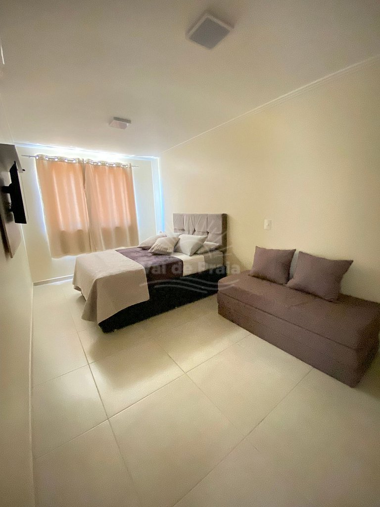 Apartamento com vista para o mar em condomínio