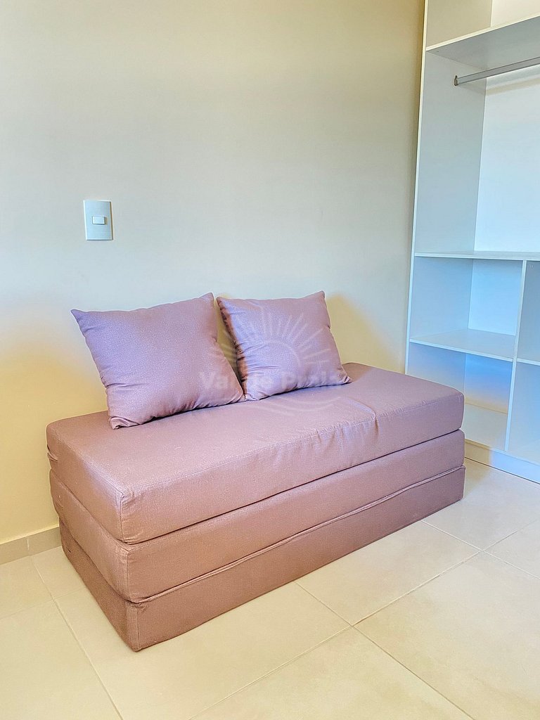 Apto Vista para o Mar em Condomínio