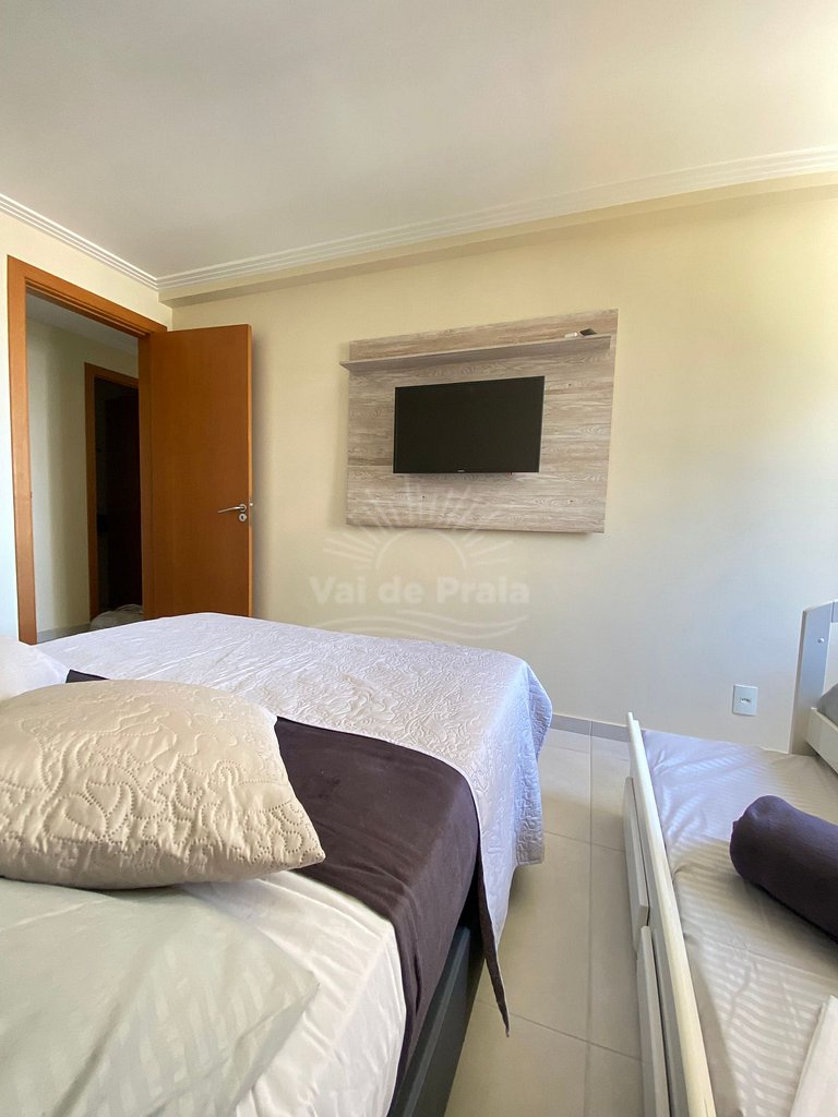 Apartamento com vista para o mar em condomínio