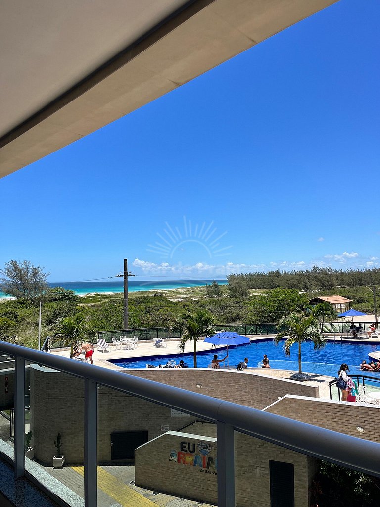 Apto Vista para o Mar em Condomínio