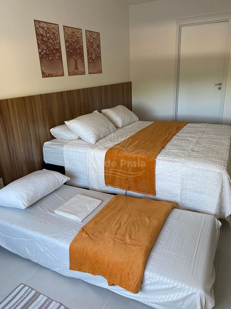 2 quartos e 2 banh. Acessível- Próx. à Prainha