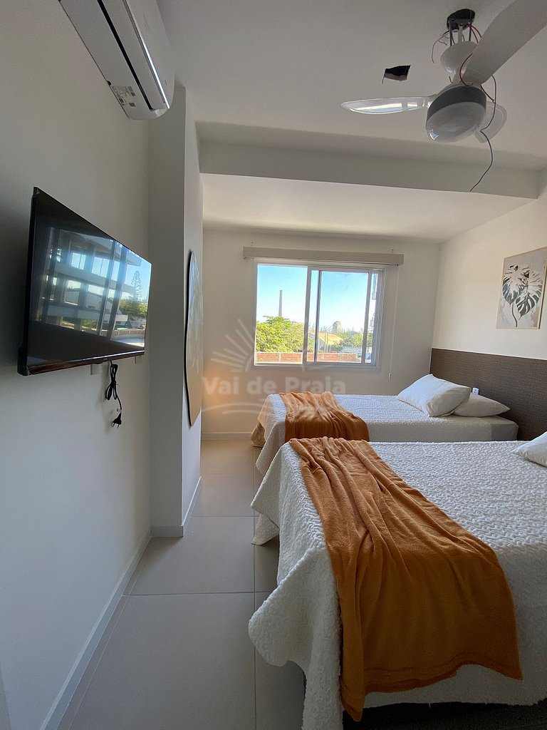 2 quartos e 2 banh. Acessível- Próx. à Prainha