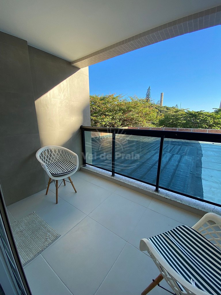 2 quartos e 2 banheiros-  Próx. à Prainha