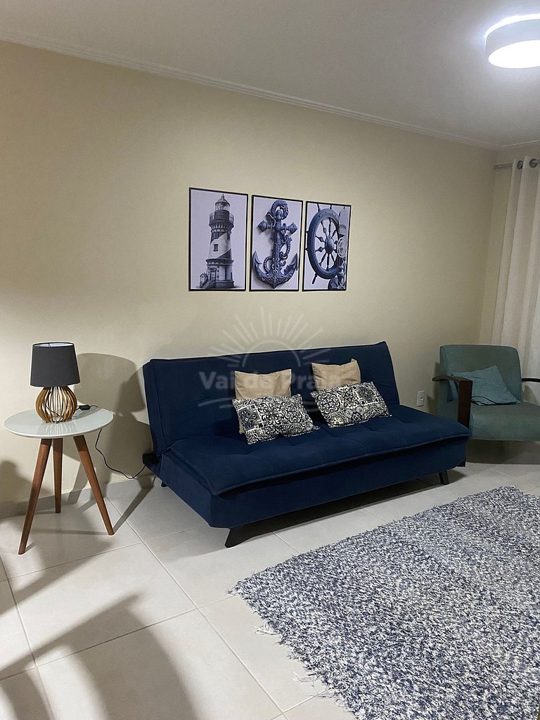 Apto Vista para o Mar em Condomínio