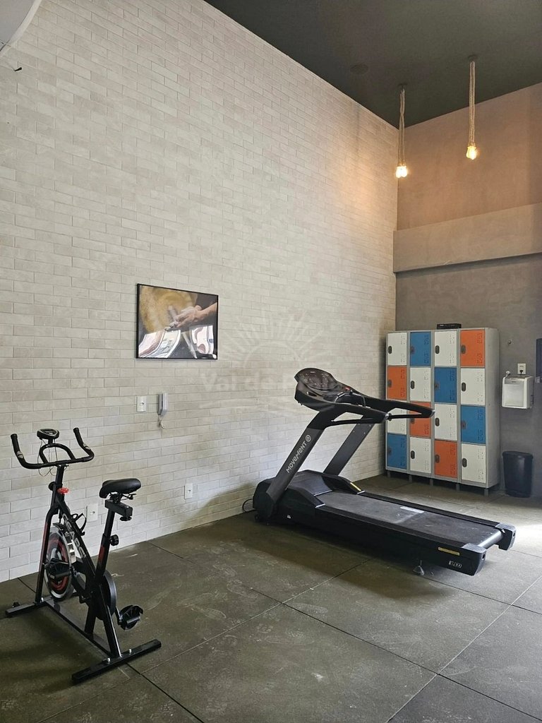 Apartamento com 2 quartos e 2 banheiros, próximo à Prainha