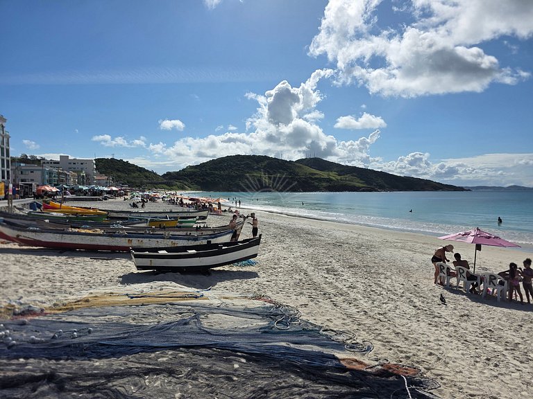 2 quartos e 2 banheiros-  Próx. à Prainha