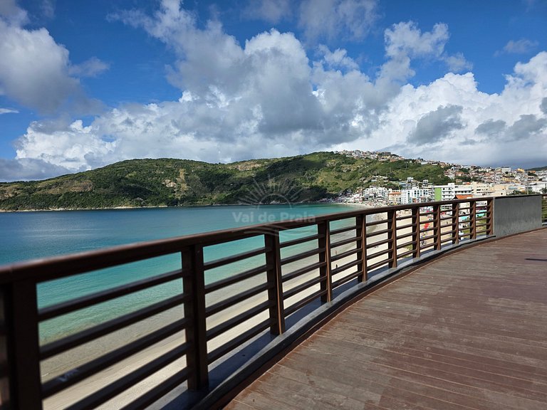 Apartamento aconchegante com 3 quartos na Prainha
