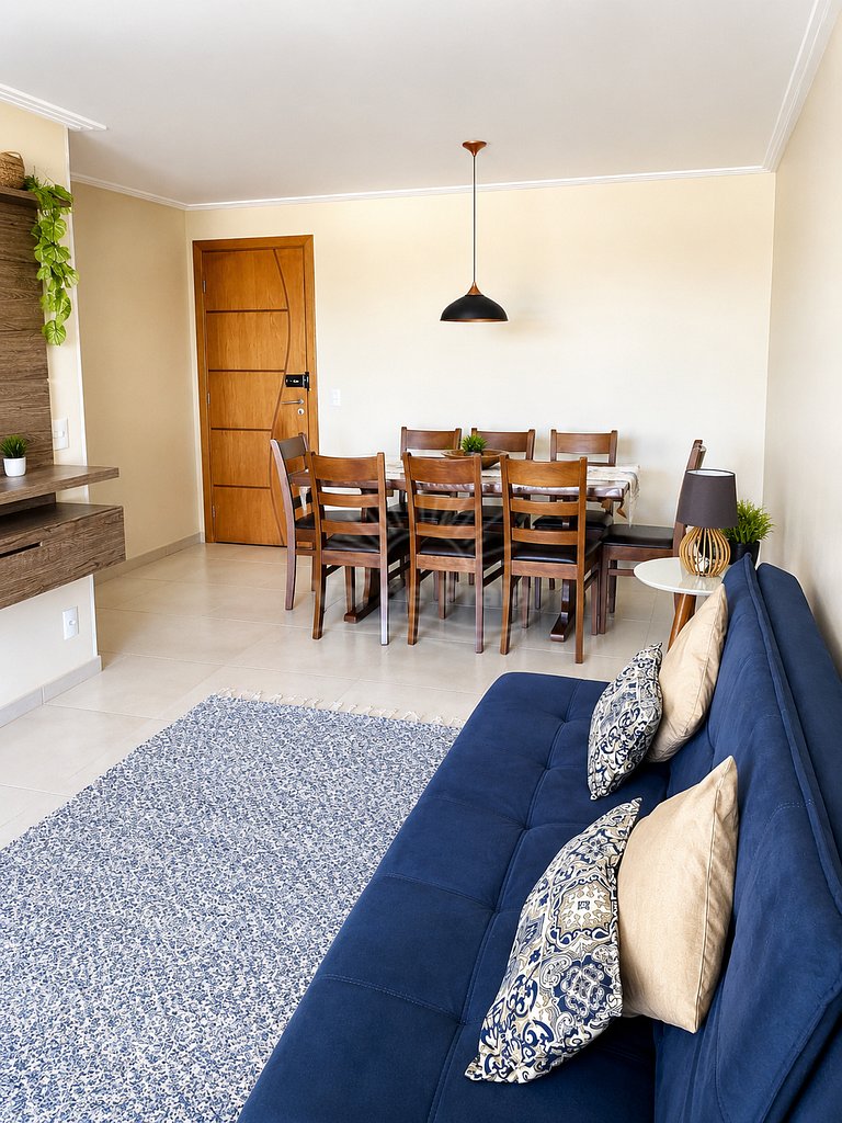 Apartamento com vista para o mar em condomínio