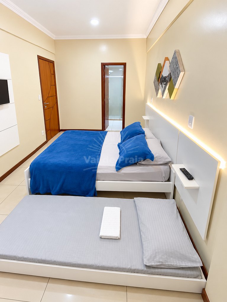Apartamento aconchegante com 3 quartos na Prainha