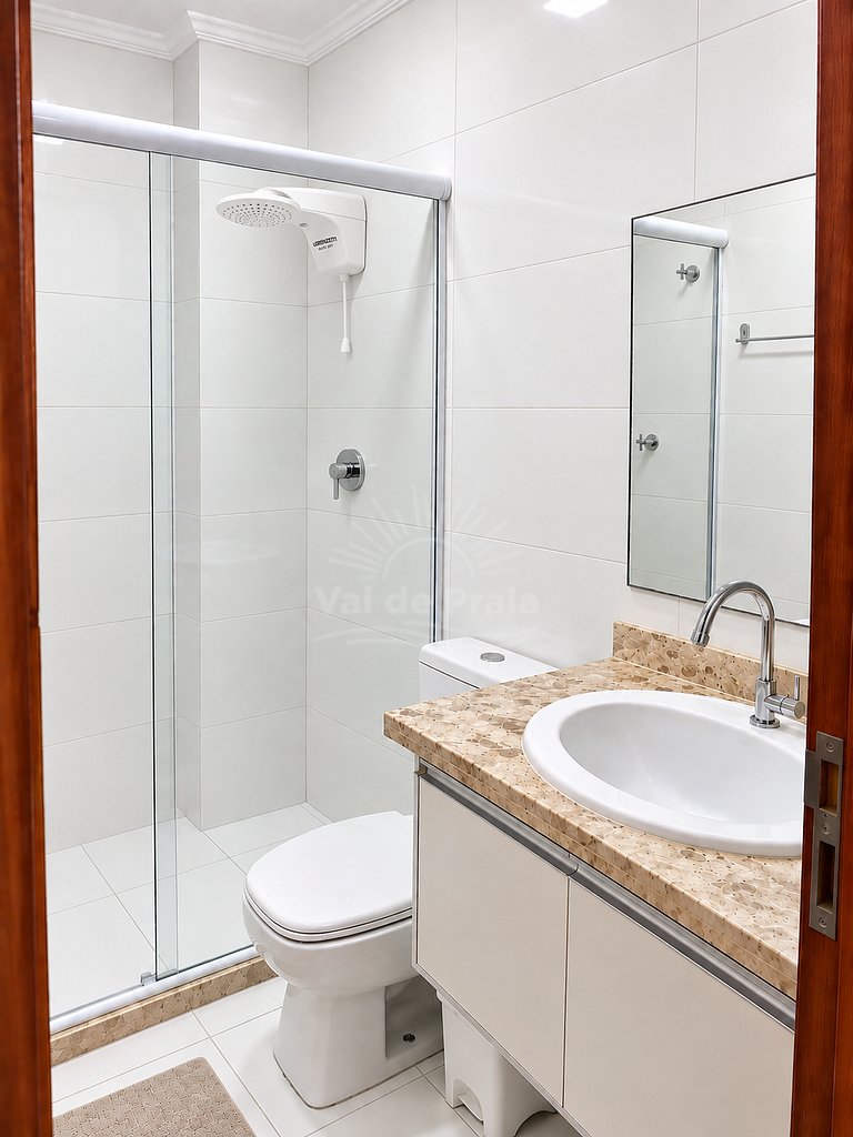 Apartamento aconchegante com 3 quartos na Prainha
