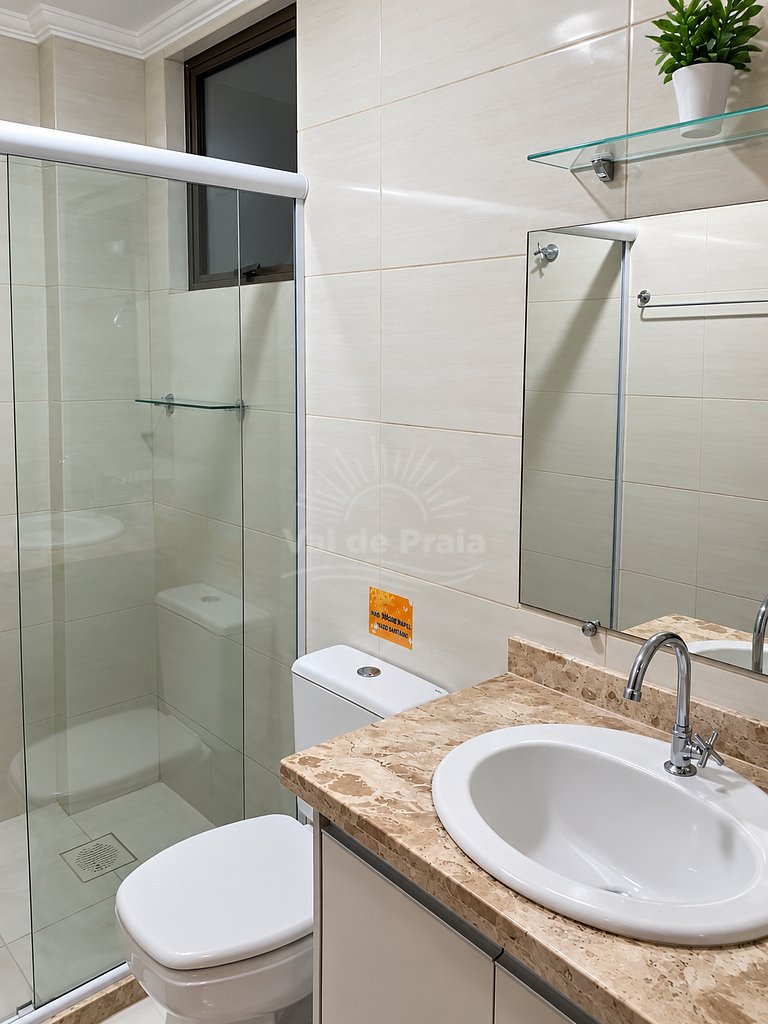 Apartamento aconchegante com 3 quartos na Prainha