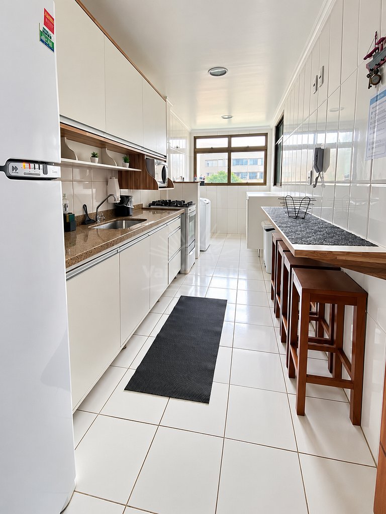Apartamento aconchegante com 3 quartos na Prainha