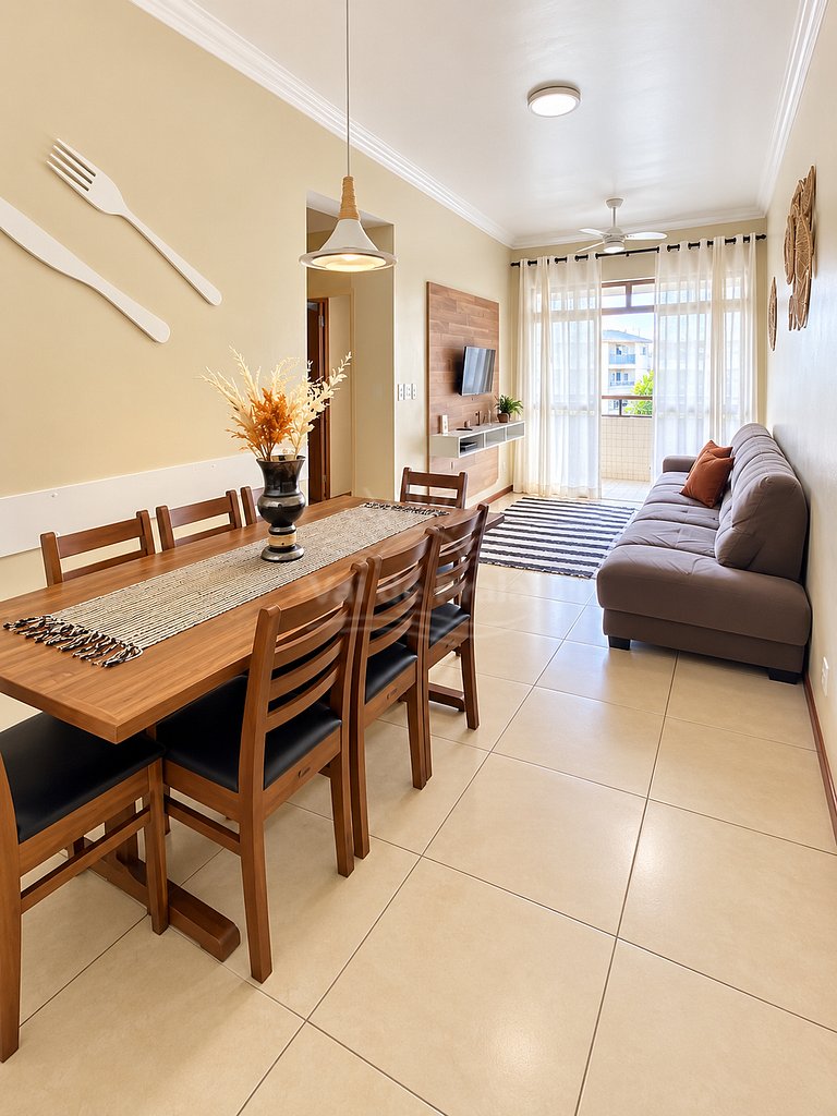 Apartamento aconchegante com 3 quartos na Prainha