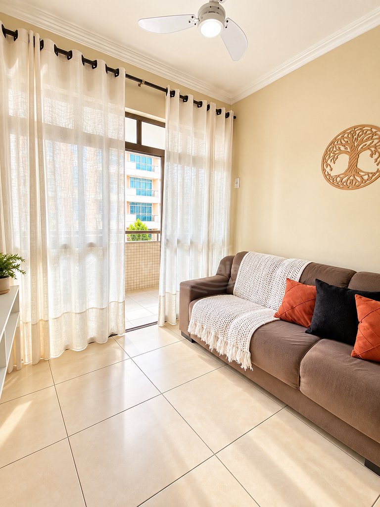 Apartamento aconchegante com 3 quartos na Prainha