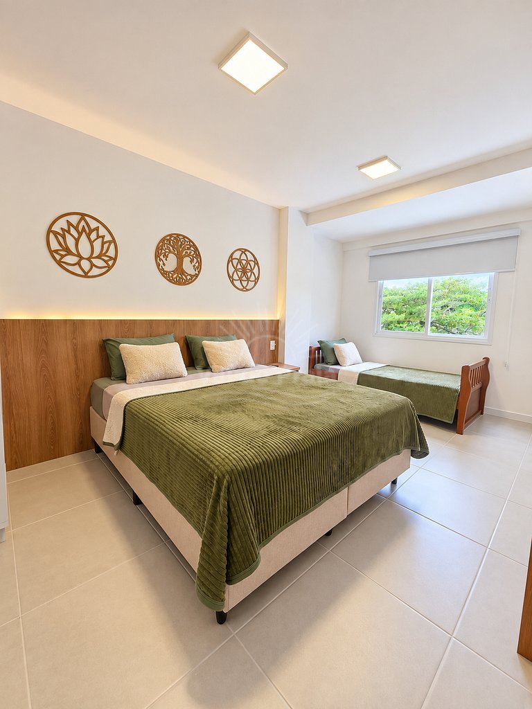 2 quartos • 2 WC • Próximo ao Mirante da Prainha