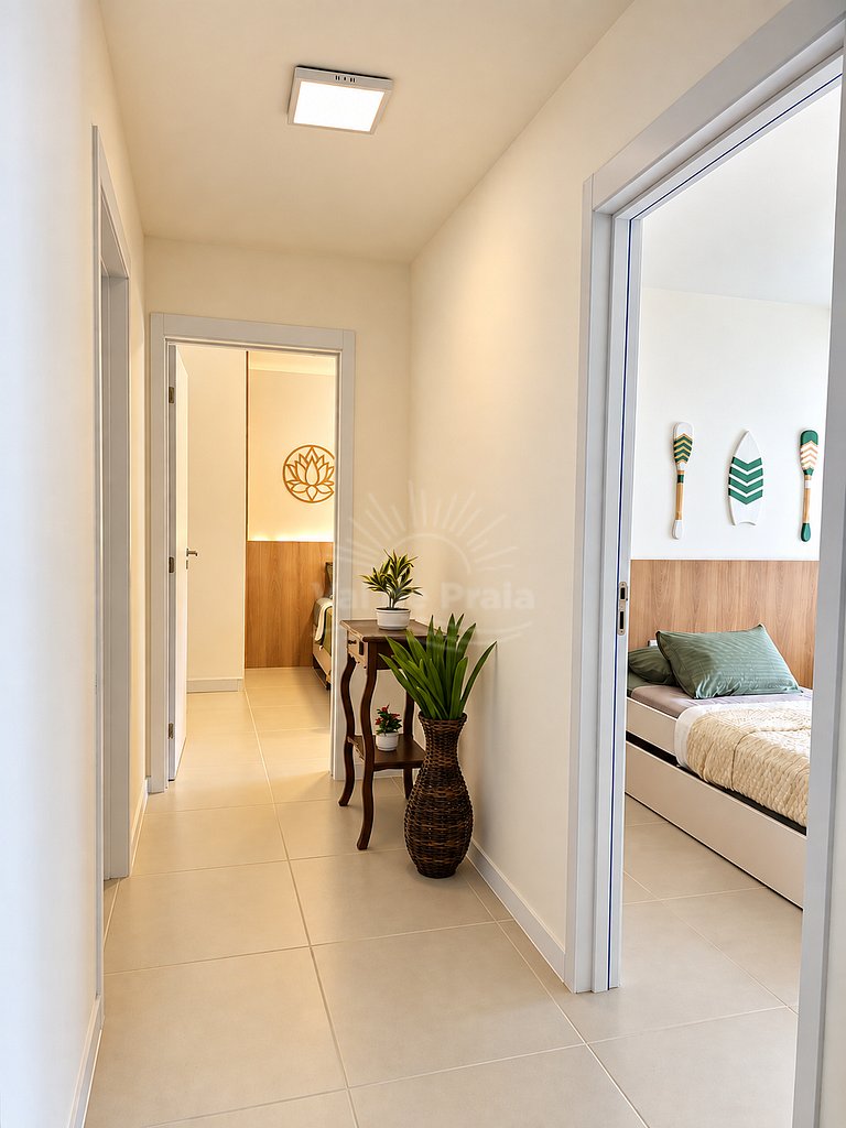 2 quartos • 2 banheiros • Próximo ao Mirante da Prainha