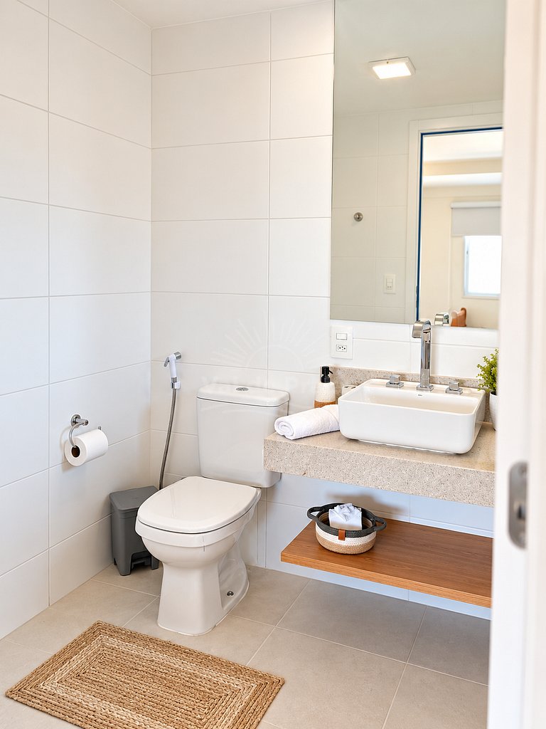 2 quartos • 2 WC • Próximo ao Mirante da Prainha
